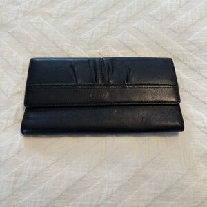 BLACK COACH WALLET